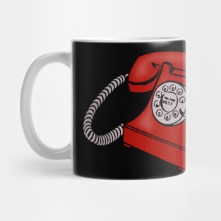 Retro Rotary Dial Telephone Mug